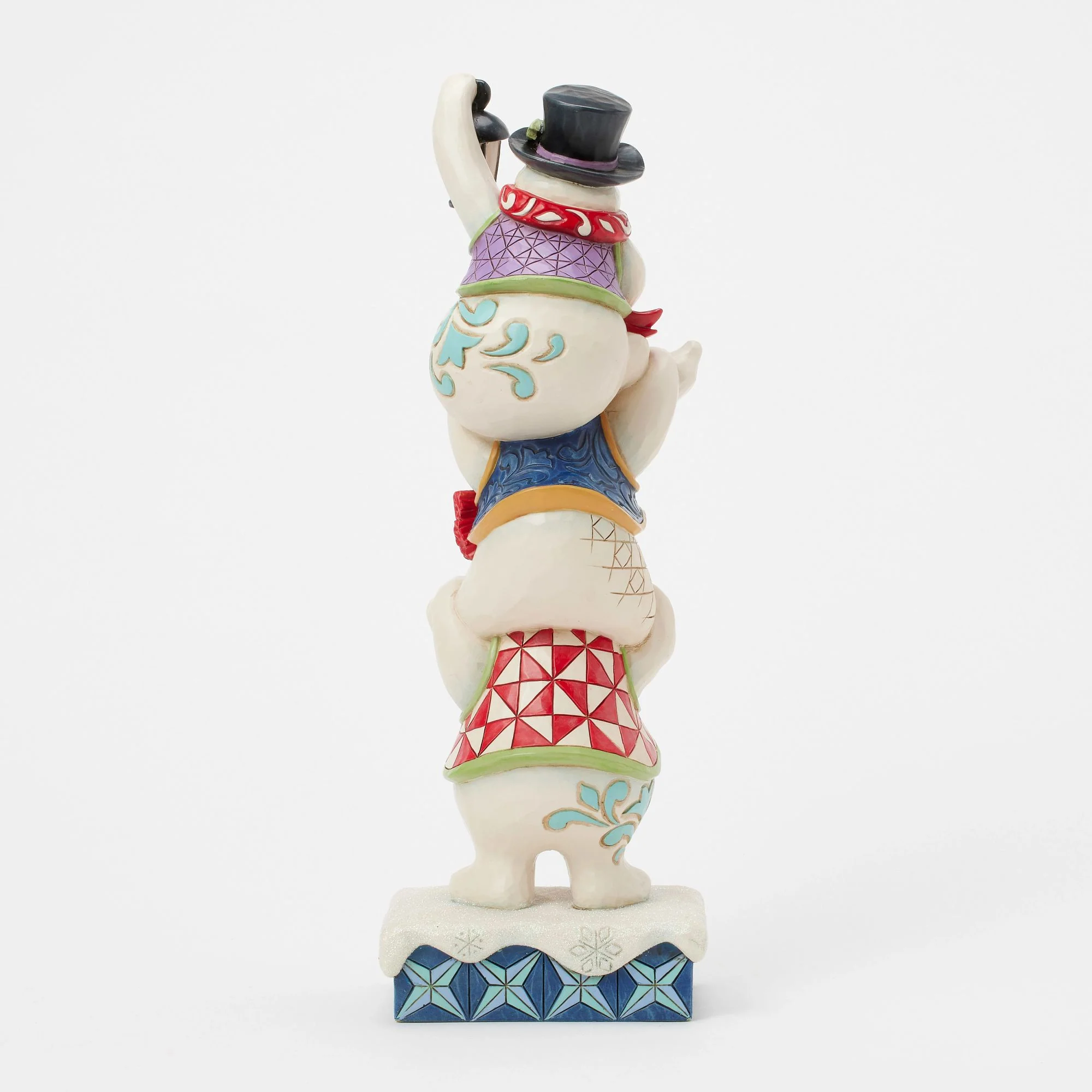Stacked Snowmen Figurine - Image 3