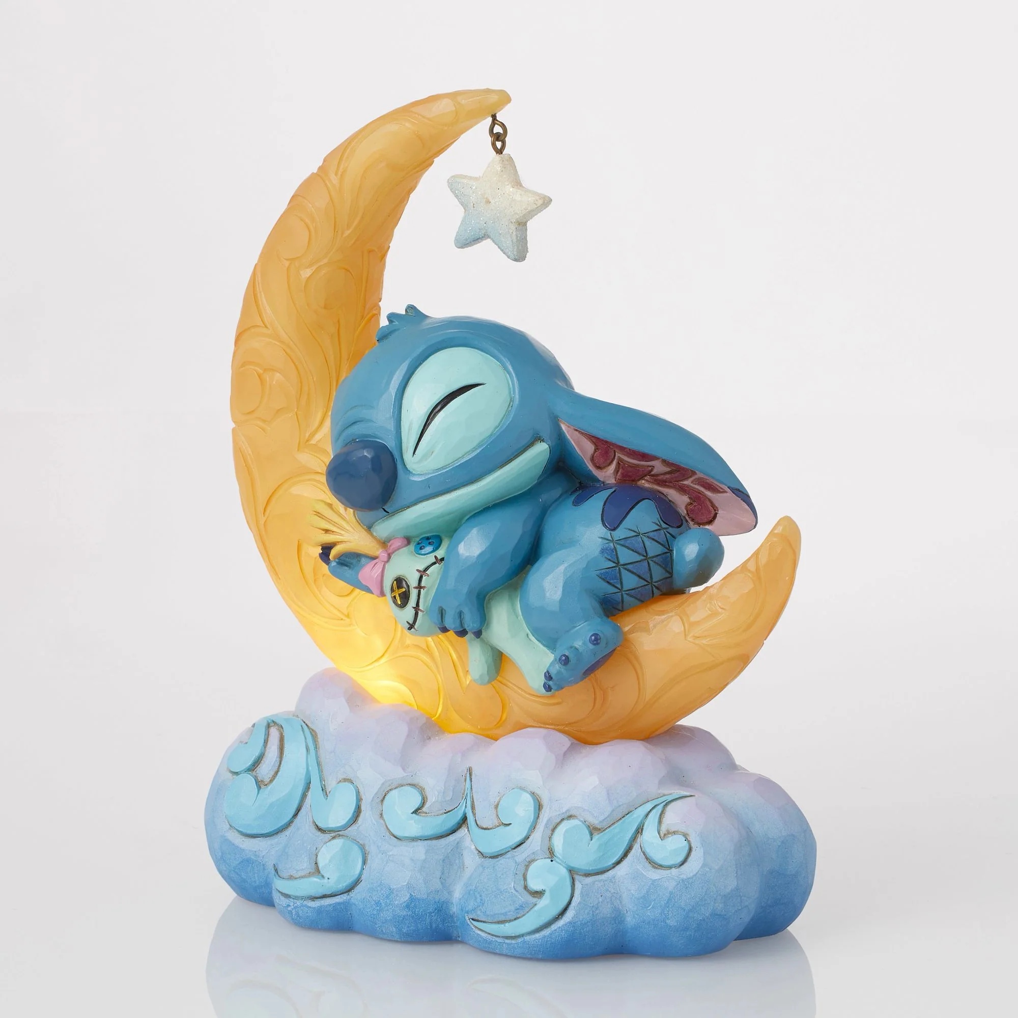 Stitch & Scrump on LED Moon - Image 3