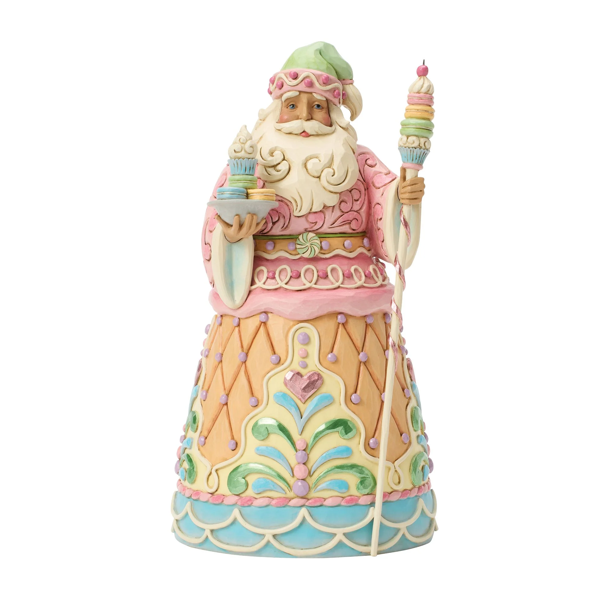 Sweets Santa Macaron Staff Fig