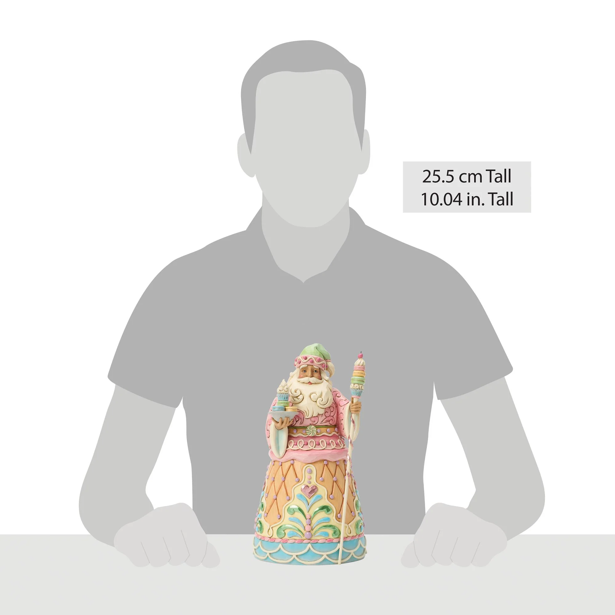Sweets Santa Macaron Staff Fig - Image 4