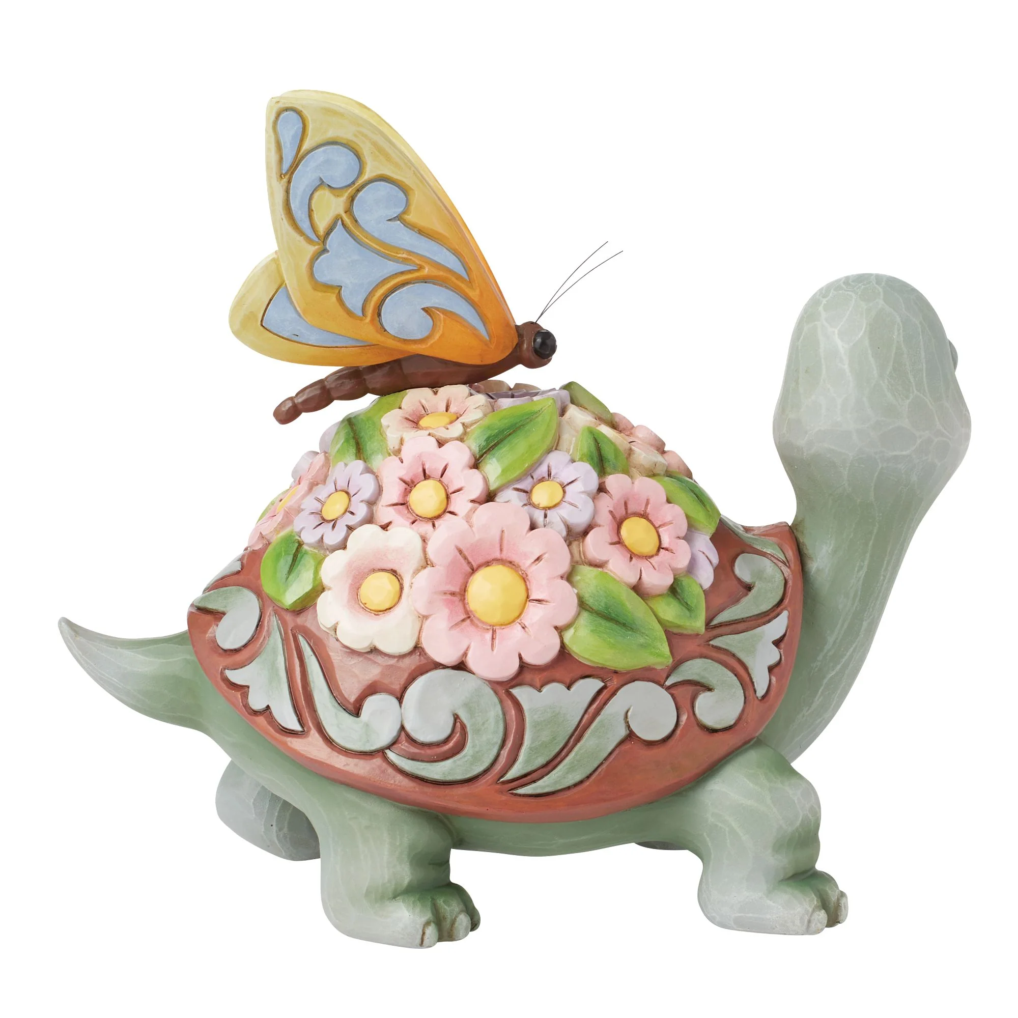 Turtle Flowers and Butterfly - Image 4