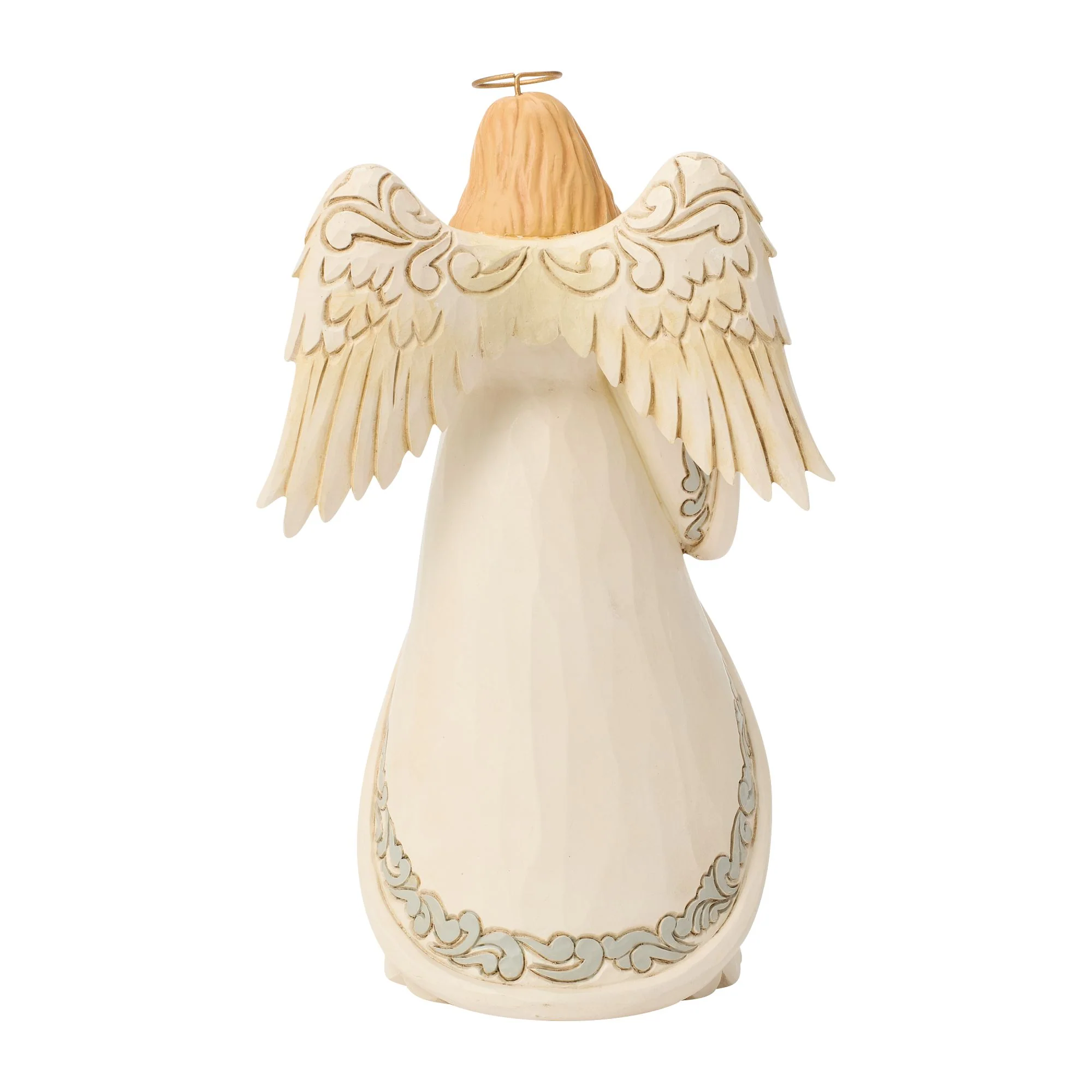 Wdlnd Angel with Dove Figurine - Image 3