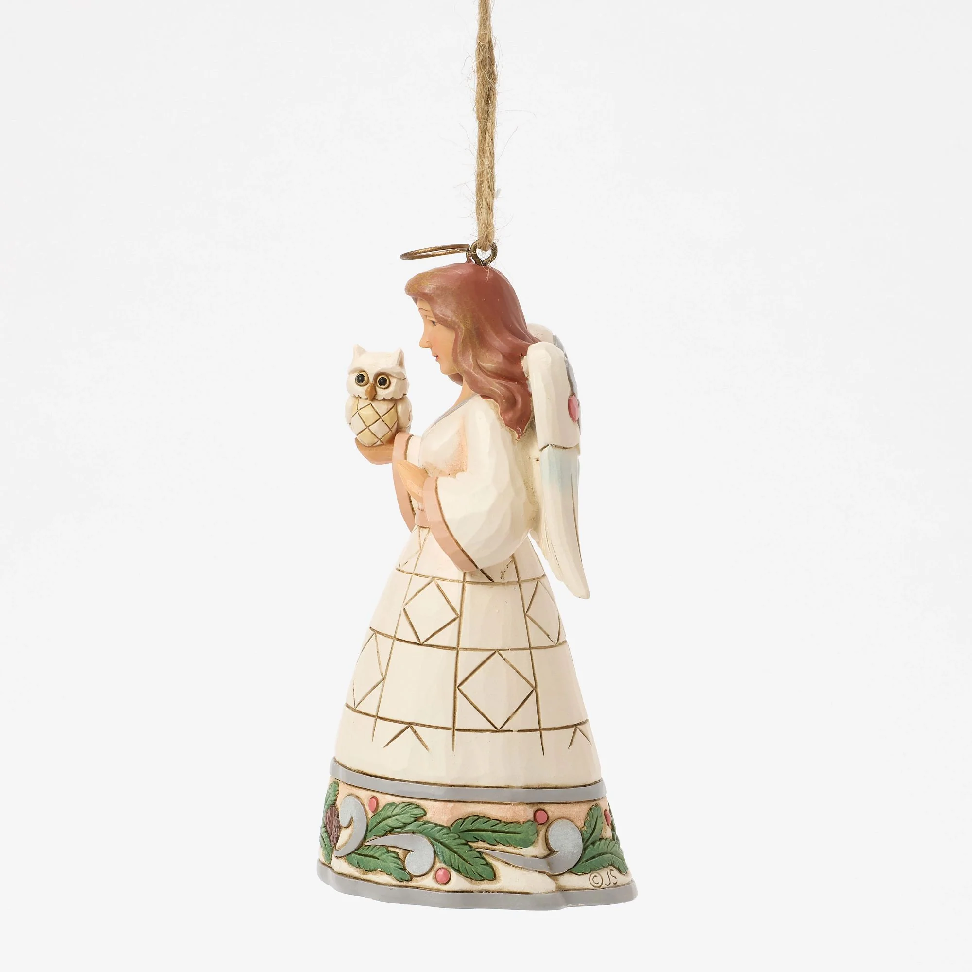Wdlnd Angel with Owl Orn - Image 3