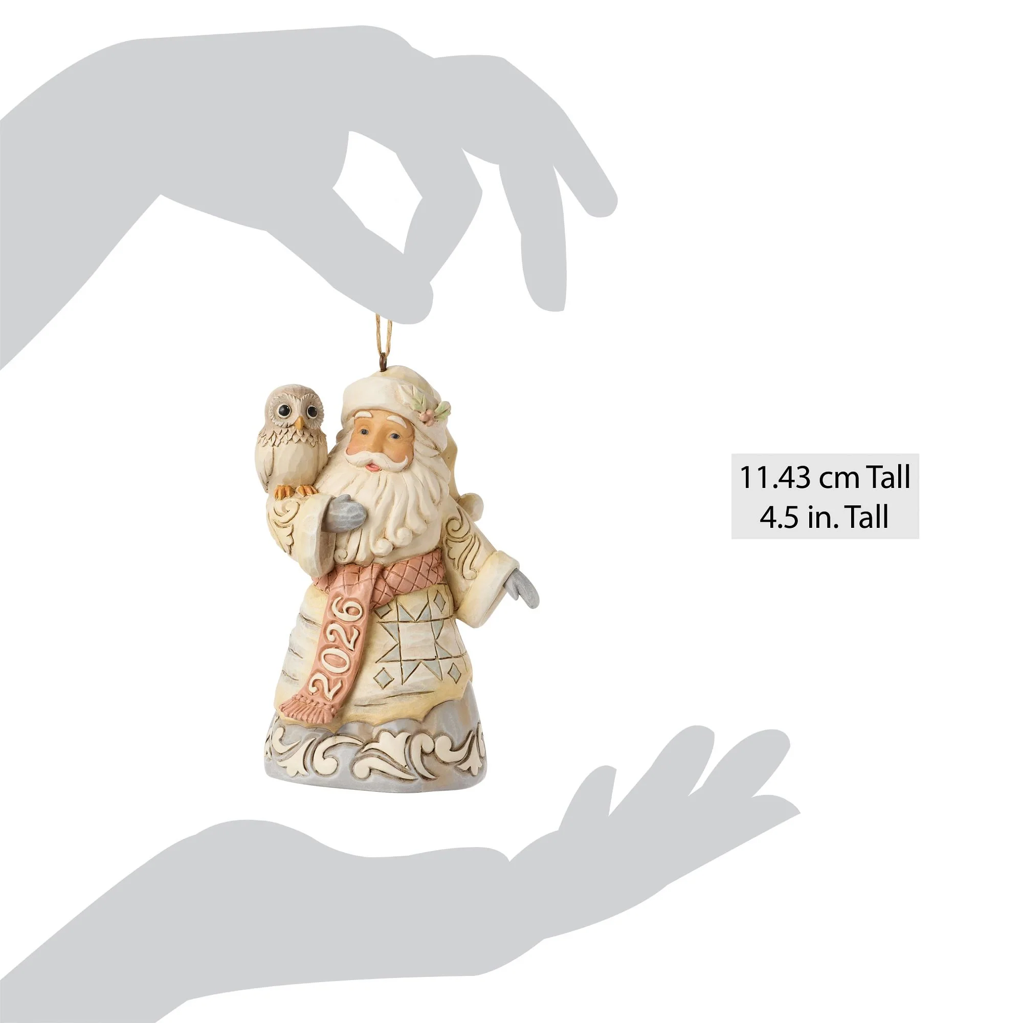 Wdlnd Date 2026 Santa Ornament - Image 4