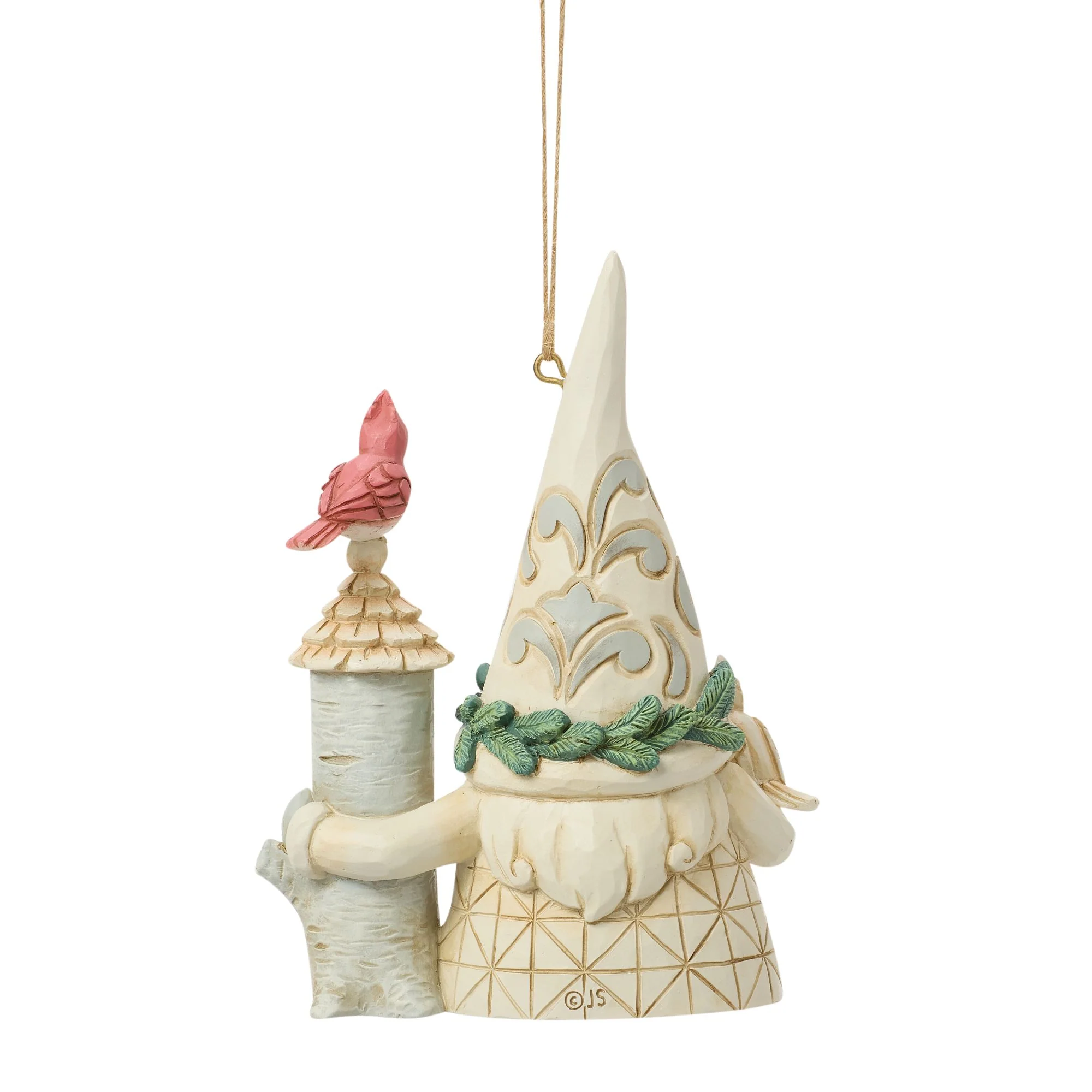 Wdlnd Gnome with Birdhouse Orn - Image 3