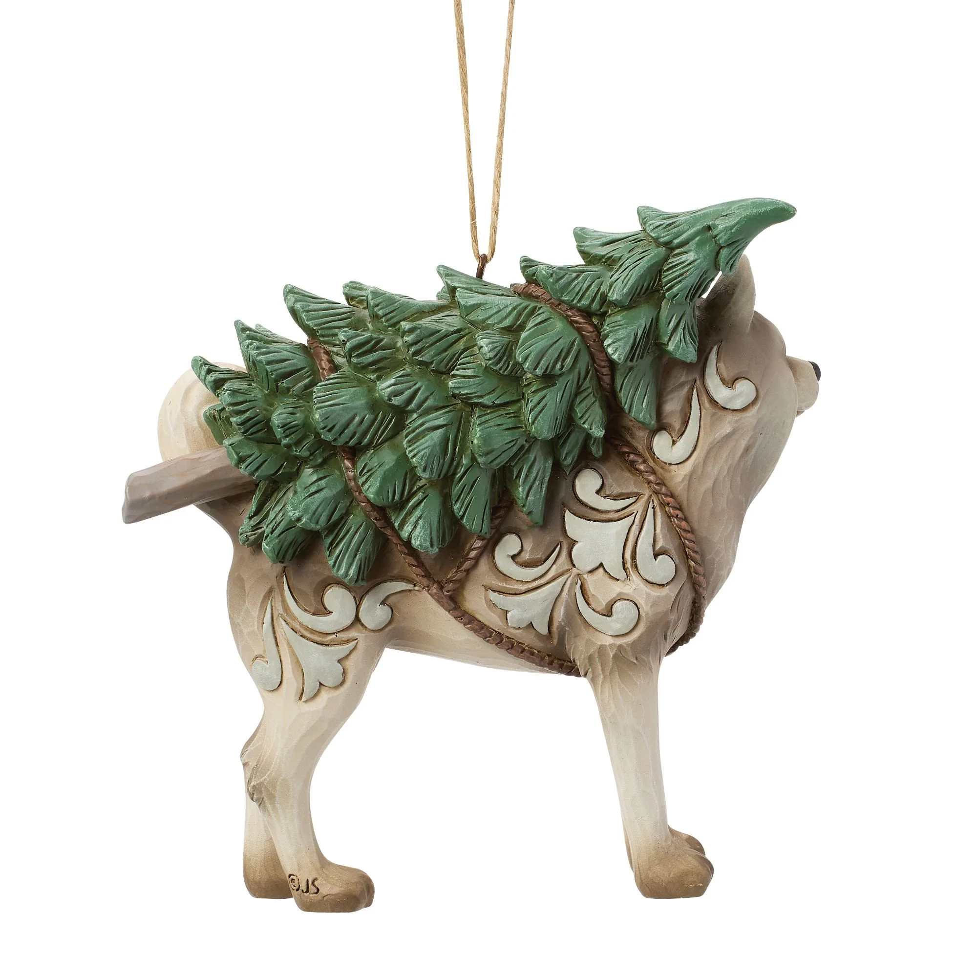 Wdlnd Husky with Tree Ornament - Image 4
