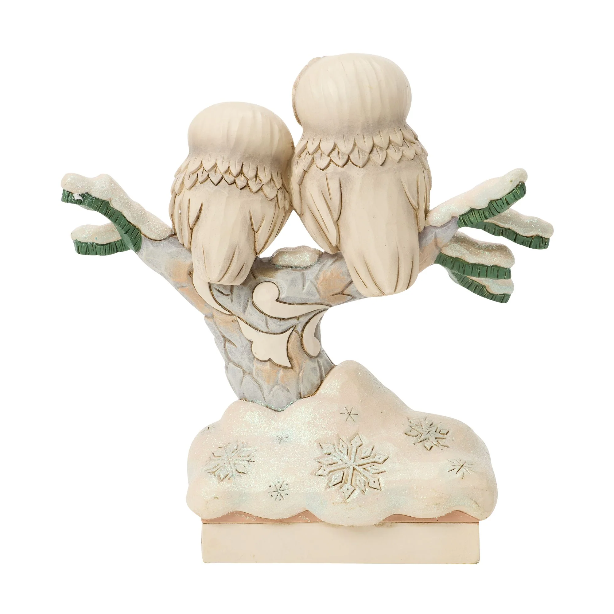 Wdlnd Owls on a Tree Figurine - Image 3