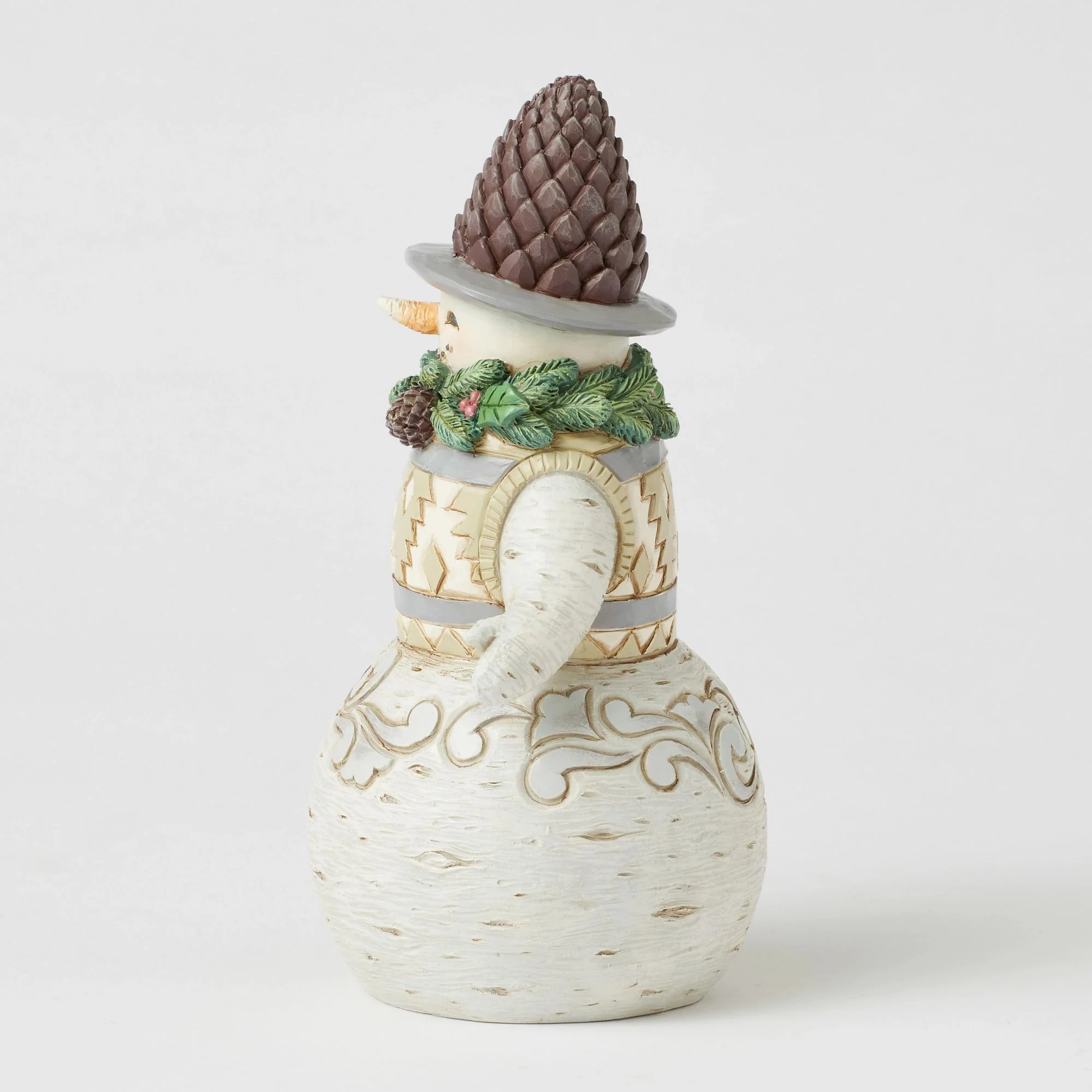 Wdlnd Snowman Pinecone Hat Fig - Image 2