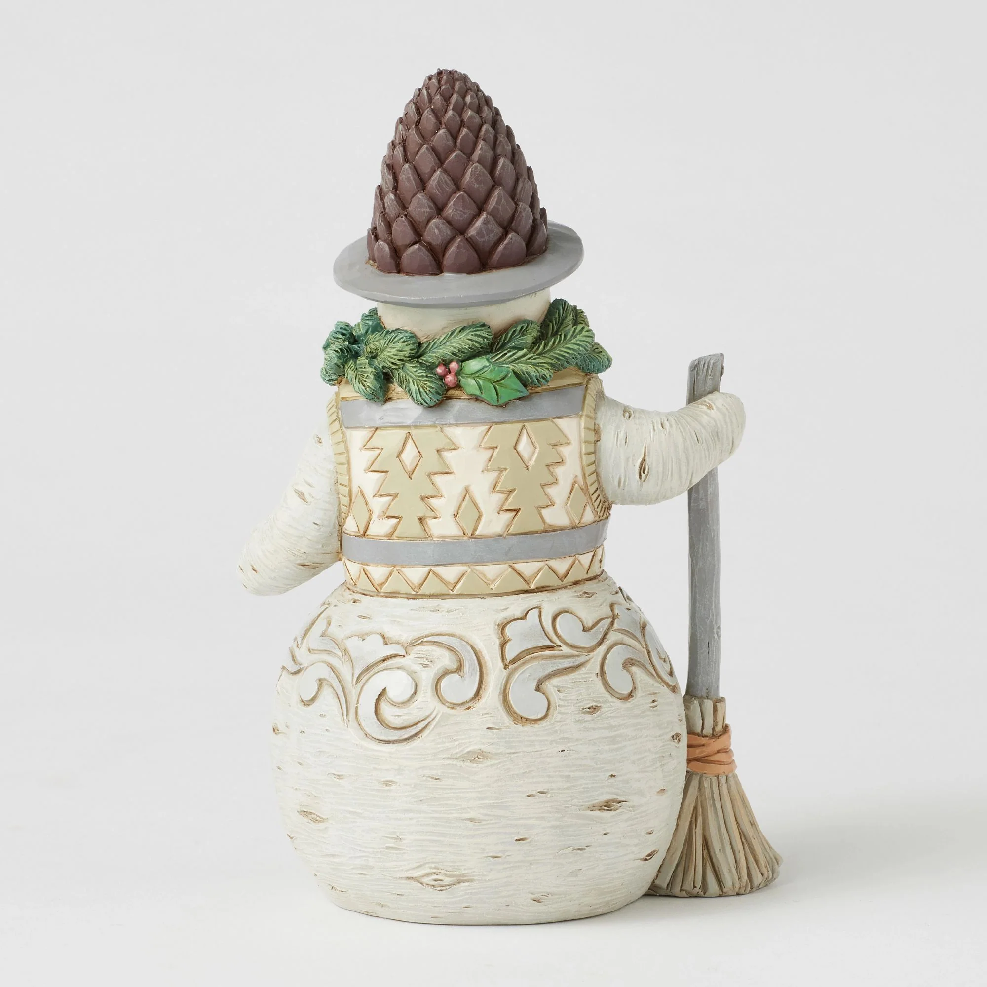Wdlnd Snowman Pinecone Hat Fig - Image 3