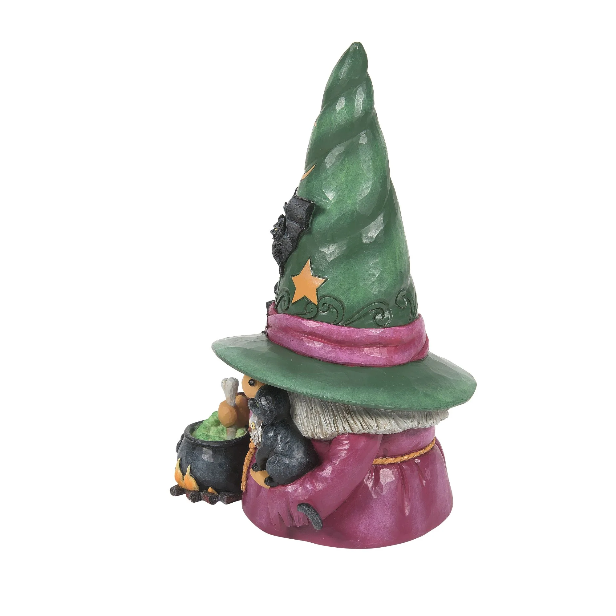 Witch Gnome with Cauldron Fig - Image 4