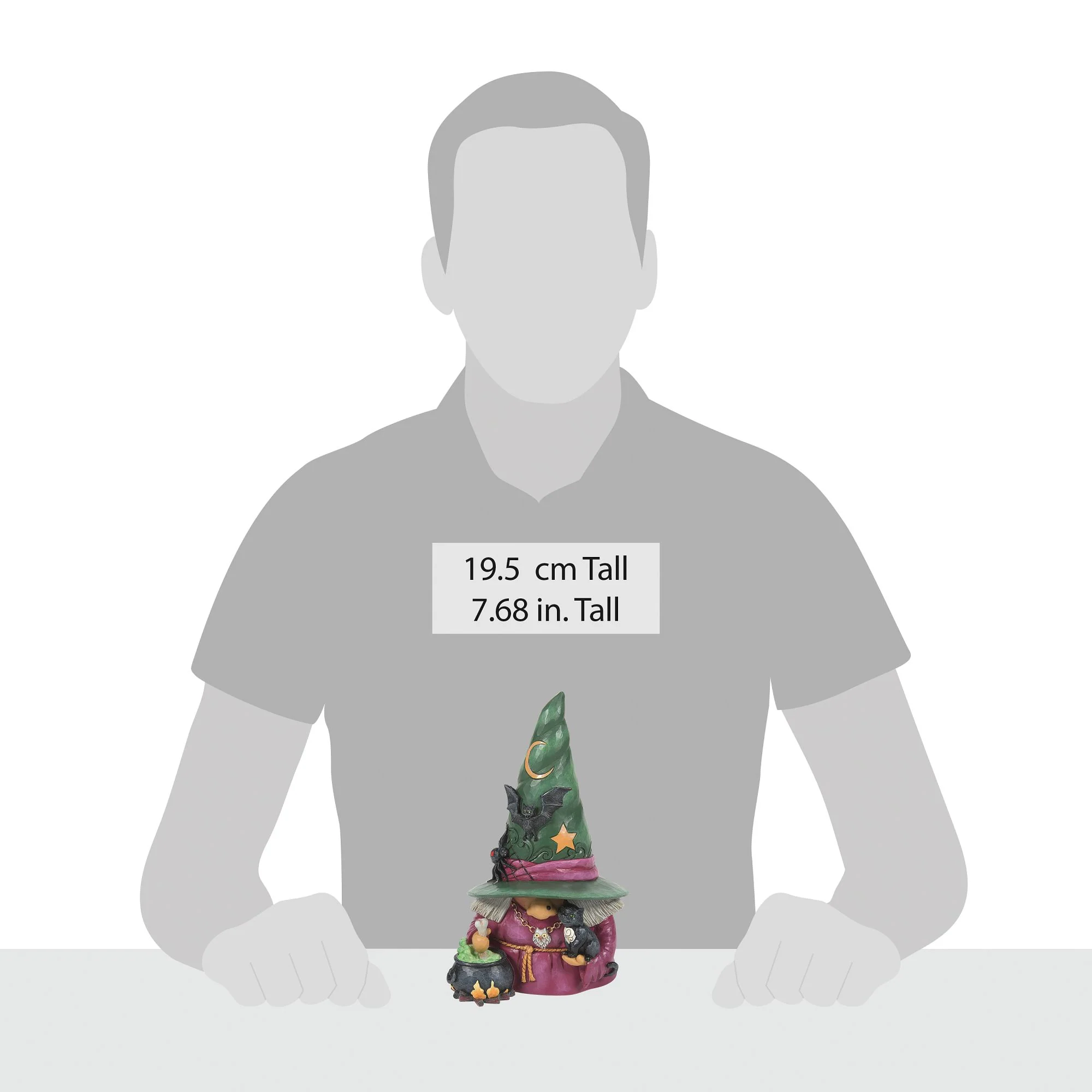 Witch Gnome with Cauldron Fig - Image 5