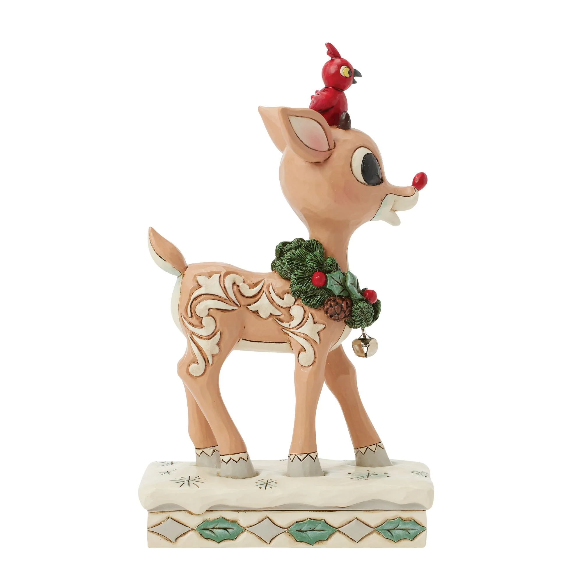 Woodland Rudolph with Red Bird - Image 5