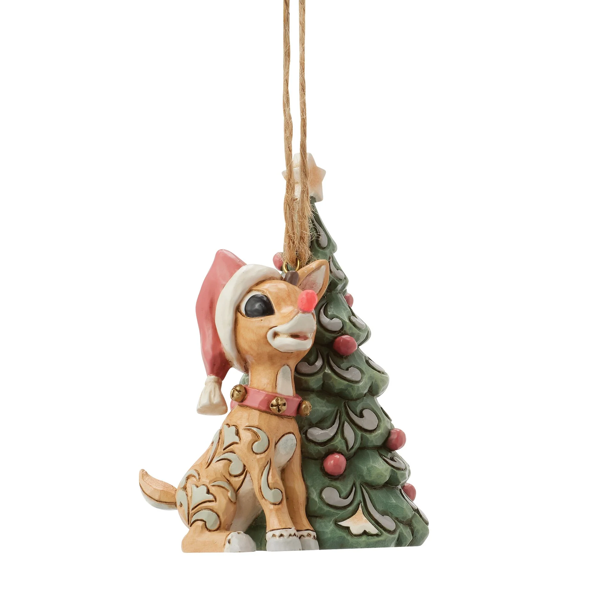 Woodland Rudolph with Tree H/O - Image 3