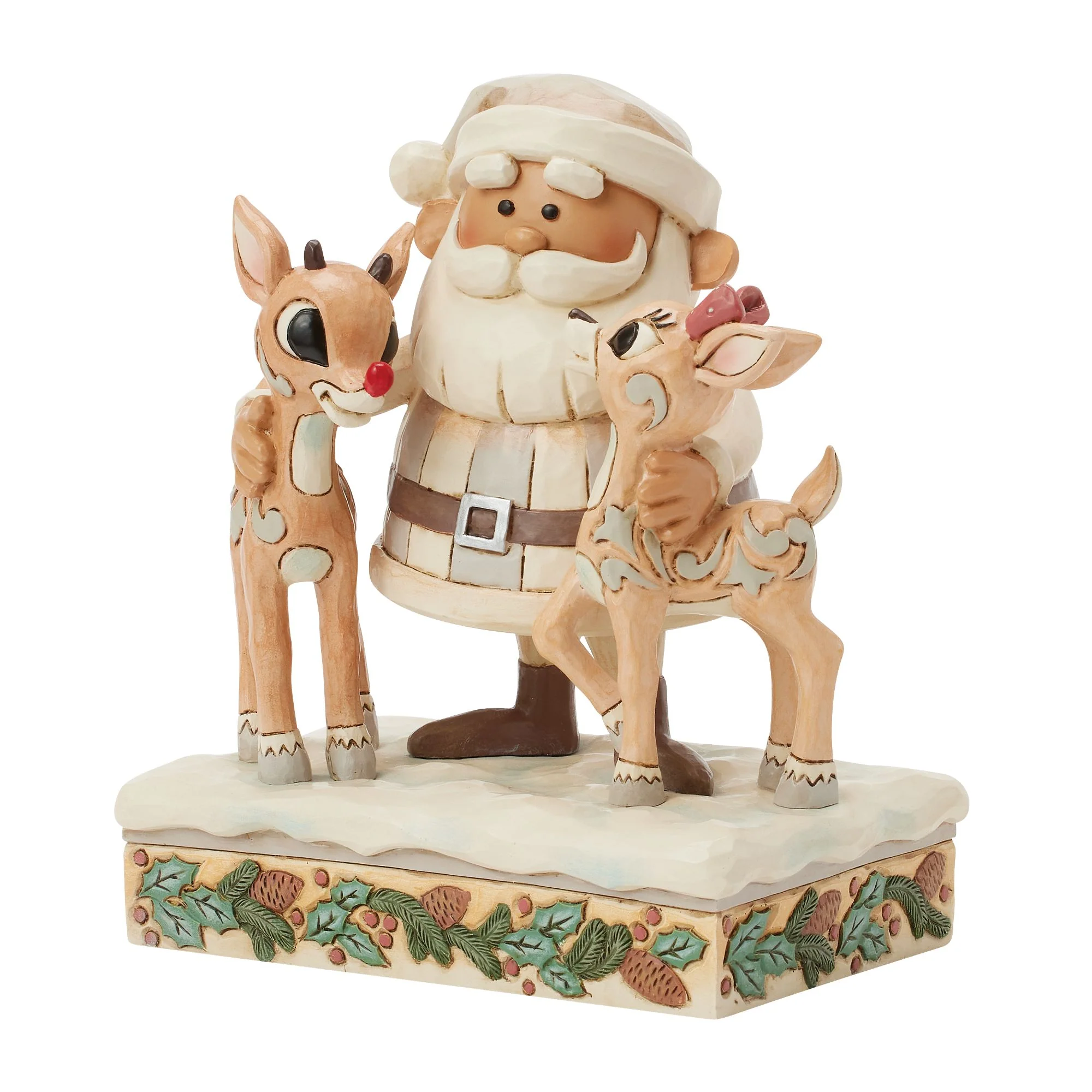 Woodland Santa with Reindeers - Image 3