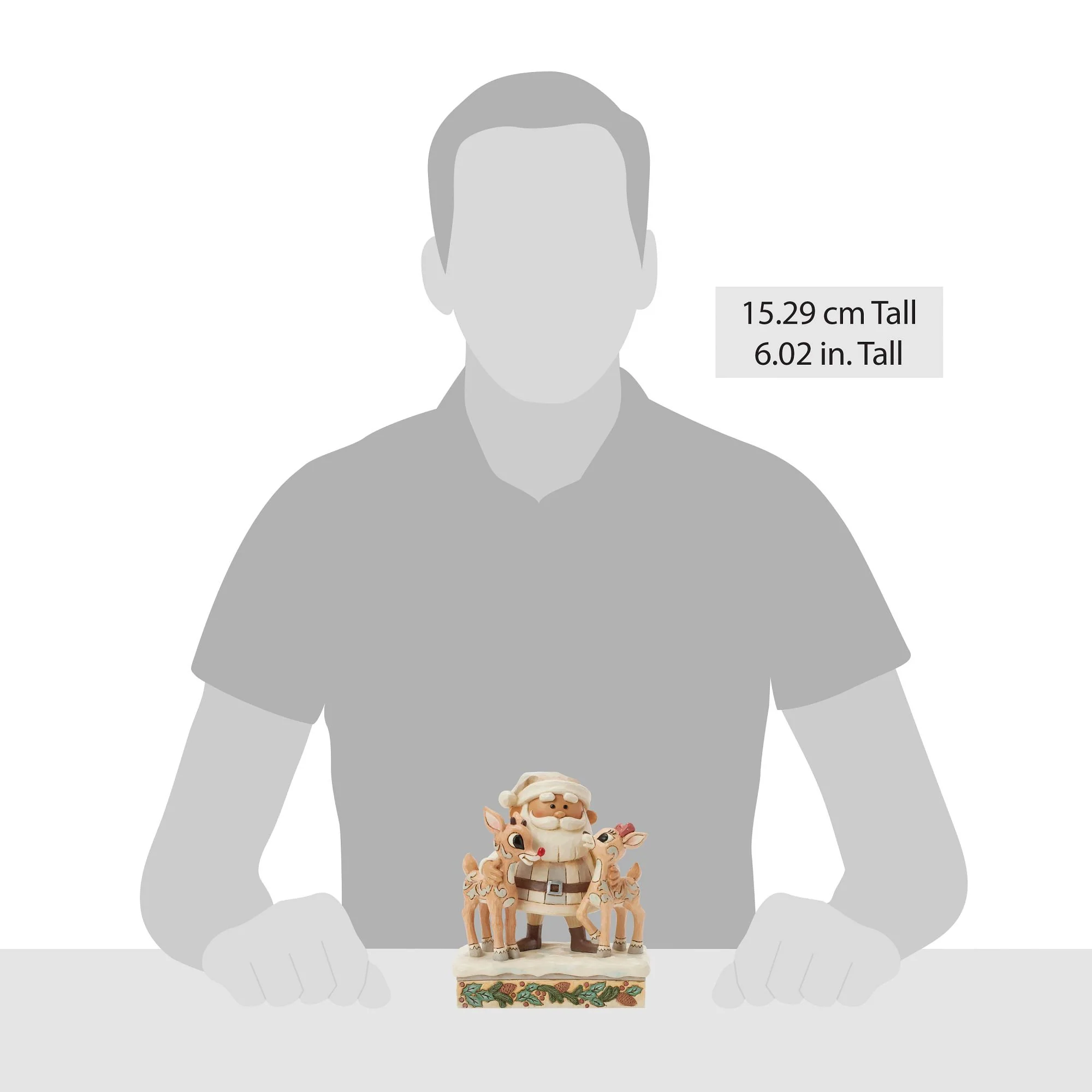 Woodland Santa with Reindeers - Image 4